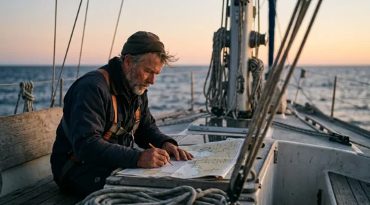 Preparation d'un skipper pour une traversee transatlantique en famille sur voilier hauturier
